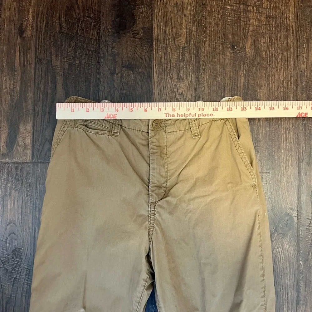 Gap Kids Flannel Lined Chino Pants Size Kids 14 Husky Color Tan